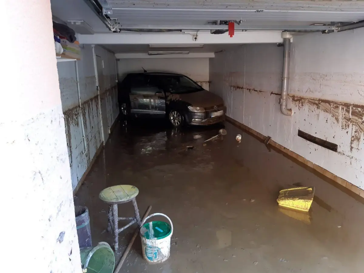 Intervention d'urgence inondation dans le Val-d'Oise