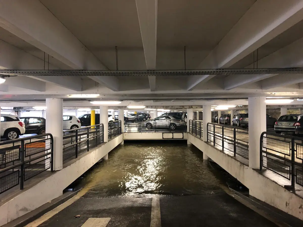 Intervention urgence inondation Val-d'Oise